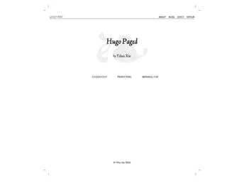 Hugo Paged screenshot