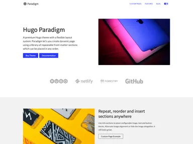 Hugo Paradigm screenshot